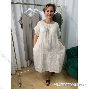 Women's Long Sleeve Shirt Dress (S/M ONE SIZE) ITALIAN FASHION IMWD232607