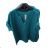 Linen shirt 3/4 long sleeve women's oversized (42/44/46 ONE SIZE) ITALIAN FASHION IM725159