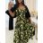 Women's Long Sleeve Hoodie Dress (S / M ONE SIZE) ITALIAN FASHION IMWA216095