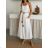 Long casual summer dress with straps for women (S/M/L ONE SIZE) ITALIAN FASHION IMWAD251869