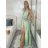 Women's Sleeveless Long Party Dress (S/M ONE SIZE) ITALIAN FASHION IMPSH2420019 -   rose old rose -   S / M / L