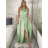 Women's Sleeveless Long Party Dress (S/M ONE SIZE) ITALIAN FASHION IMPSH2420019 -   rose old rose -   S / M / L