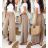 Carmen summer chiffon summer dress (S / M ONE SIZE) ITALIAN FASHION IMWA222561