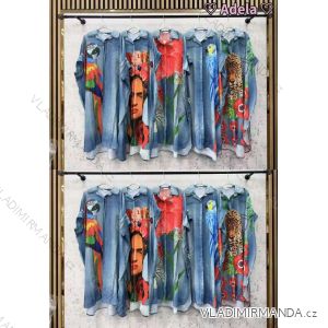 Carmen summer chiffon summer dress (S / M ONE SIZE) ITALIAN FASHION IMWA222561