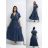 Carmen summer chiffon summer dress (S / M ONE SIZE) ITALIAN FASHION IMWA222561