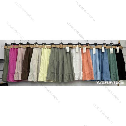 Šaty elegantní košilové dlouhý rukáv dámské (S/M ONE SIZE) ITALSKÁ MÓDA IMWY21734