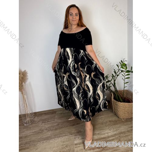Women's long summer oversize pants (S/M/L ONE SIZE) ITALIAN FASHION IM425271