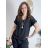 Tunic short sleeve women (uni s-l) ITALIAN FASHION IMD20123 L/XL white