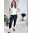 Sleeveless jacket long sleeve (uni sl) ITALIAN Fashion IMC17326 black S / M / L