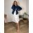 Women's denim jacket, oversized (6XL-10XL) MOON GIRL SUN25GYD6015