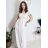 Short summer long sleeve women's dress, oversized (54/56/58 ONE SIZE) ITALIAN FASHION IM425070