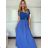 Short summer long sleeve women's dress, oversized (54/56/58 ONE SIZE) ITALIAN FASHION IM425070