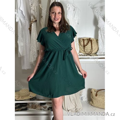 Long casual short sleeve women's dress, oversized (42/44/46 ONE SIZE) ITALIAN FASHION IMD2525370