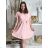 Long casual short sleeve women's dress, oversized (42/44/46 ONE SIZE) ITALIAN FASHION IMD2525370