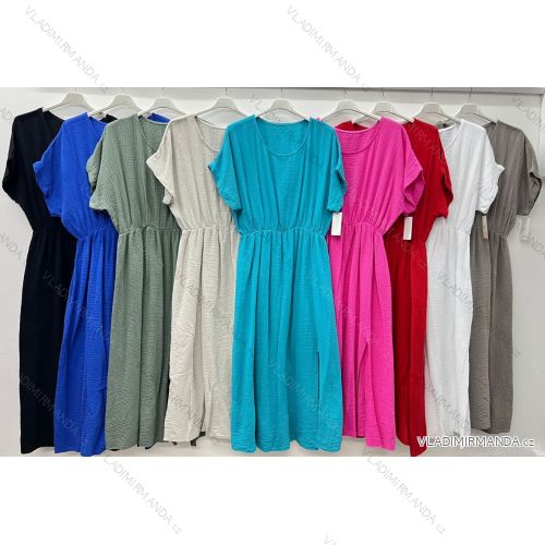 Elegant trousers with belt for women (S/M/L ONE SIZE) ITALIAN FASHION IM425057