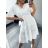 Sleeveless summer dress for women (uni sm) ITALIAN FASHION IMD20550 white XL/2XL