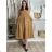 Women's summer short sleeve dress (44/46/48 ONE SIZE) ITALIAN FASHION IM424287