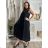 Women's summer short sleeve dress (44/46/48 ONE SIZE) ITALIAN FASHION IM424287 S / M / L green khaki