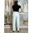 Women's long summer oversize pants (S/M/L ONE SIZE) ITALIAN FASHION IM425271 -   Light blue -   S / M / L
