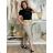 Women's summer stretch shorts (S/M/L) ITALIAN FASHION IMS24006 M / L black