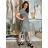 Women's Oversized Knitted Long Sleeve Sweater (S/M ONE SIZE) ITALIAN FASHION IMSN2416125