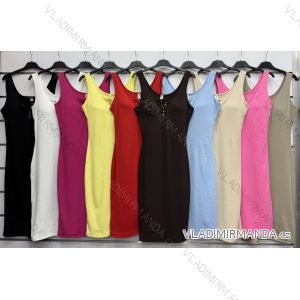 Women's Long Sleeve Hoodie Dress (S / M ONE SIZE) ITALIAN FASHION IMWA216095