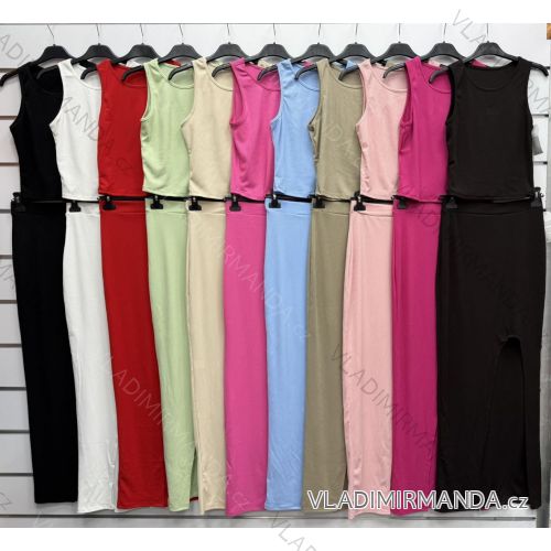 Women's Long Sleeve Hoodie Dress (S / M ONE SIZE) ITALIAN FASHION IMWA216095