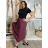 Elegant trousers with belt for women (S/M/L ONE SIZE) ITALIAN FASHION IM425057