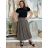 Elegant trousers with belt for women (S/M/L ONE SIZE) ITALIAN FASHION IM425057 M/L/XL wine