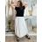 Elegant trousers with belt for women (S/M/L ONE SIZE) ITALIAN FASHION IM425057 M/L/XL wine