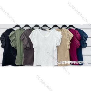 Women's long sleeve furry sweater (S/M/L ONE SIZE) ITALIAN FASHION IMWCH25116