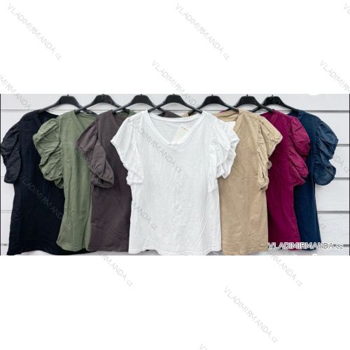 Women's long sleeve furry sweater (S/M/L ONE SIZE) ITALIAN FASHION IMWCH25116