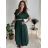 Women's 3/4 long sleeve shirt dress (XS/S/M ONE SIZE) ITALIAN FASHION IMD25030