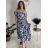 Women's short sleeve summer casual dress (S/M/L ONE SIZE) ITALIAN FASHION IMWGB25022