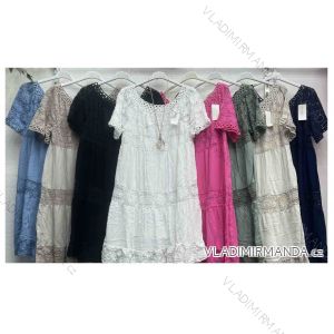 Dress with 3/4-sleeve ladies pocket (uni sl) ITALIAN Fashion IM3181746