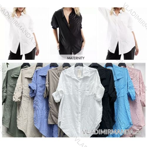 Women's T-Shirt Short Sleeve (S / M / L ONE SIZE) ITALIAN FASHION IMWC222158