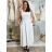 Women's short sleeve summer casual dress (S/M/L ONE SIZE) ITALIAN FASHION IMWGB25022