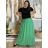 Sukně dlouhá dámská (UNI S/L) ITALSKÁ MÓDA IM722063 -   green khaki -   S / M