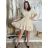 Women's short sleeve summer casual dress (S/M/L ONE SIZE) ITALIAN FASHION IMWGB25022