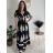 Women's short sleeve summer casual dress (S/M/L ONE SIZE) ITALIAN FASHION IMWGB25022