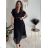 Women's short sleeve summer casual dress (S/M/L ONE SIZE) ITALIAN FASHION IMWGB25022
