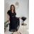 Women's short sleeve summer casual dress (S/M/L ONE SIZE) ITALIAN FASHION IMWGB25022