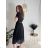 Women's short sleeve summer casual dress (S/M/L ONE SIZE) ITALIAN FASHION IMWGB25022