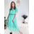 Women's short sleeve summer casual dress (S/M/L ONE SIZE) ITALIAN FASHION IMWGB25022