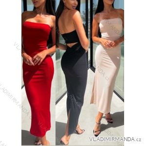 Šaty elegantní košilové dlouhý rukáv dámské (S/M ONE SIZE) ITALSKÁ MÓDA IMWY21734