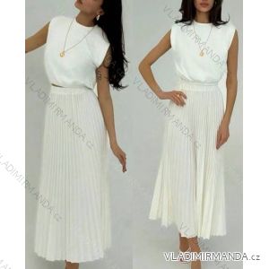 Women's short sleeve summer casual dress (S/M/L ONE SIZE) ITALIAN FASHION IMWGB25022