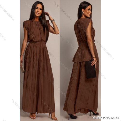 Women's short sleeve summer casual dress (S/M/L ONE SIZE) ITALIAN FASHION IMWGB25022