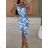 Šaty elegantní krátké dlouhý rukáv dámské (S/M ONE SIZE) ITALSKÁ MÓDA IMWC217235