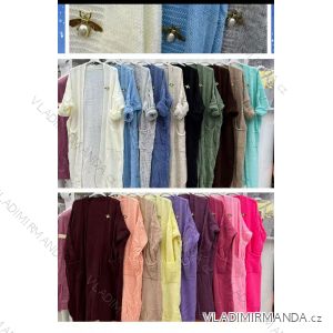 Women's Oversize Long Sleeve Sweater (S/M ONE SIZE) ITALIAN FASHION IMWCA23DH2302