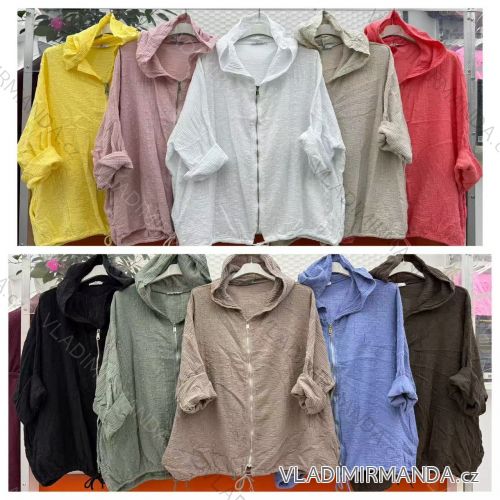 Women's Oversize Long Sleeve Sweater (S/M ONE SIZE) ITALIAN FASHION IMWCA23DH2302